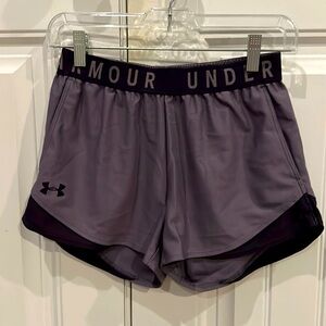 Under Armor purple Play Up shorts XS